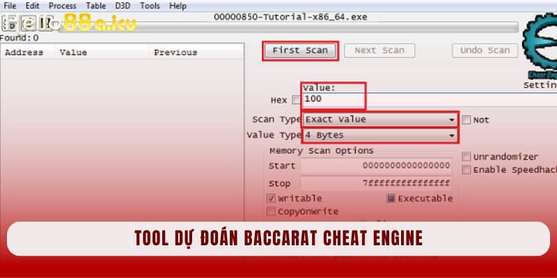 Cheat Engine - Tool dự đoán Baccarat uy tín