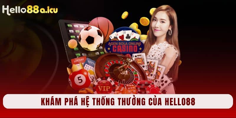 Khám phá hệ thống thưởng của Hello88