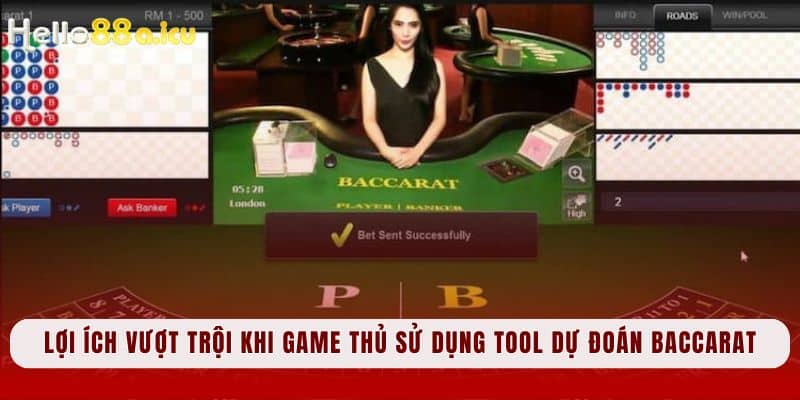 Lợi ích vượt trội khi game thủ sử dụng tool dự đoán Baccarat