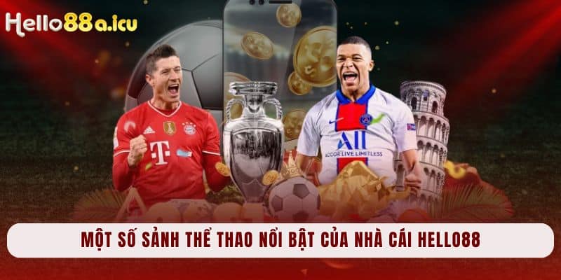 Một số sảnh thể thao nổi bật của nhà cái Hello88