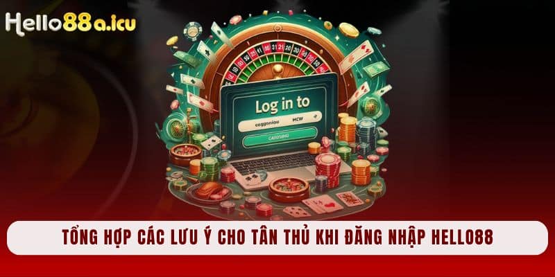 Tổng hợp các lưu ý cho tân thủ khi đăng nhập Hello88